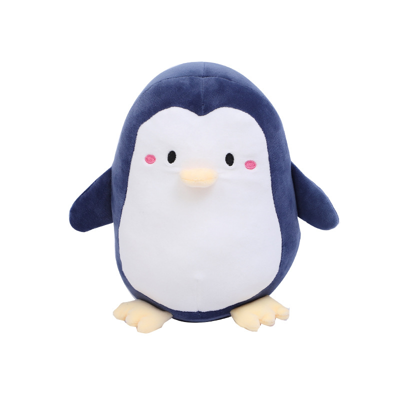 New creative cute and cute penguin dolls scratch machine dolls plush toys soft marine animal dolls wholesale