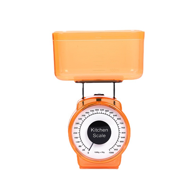 Factory Direct kitchen weight scale mechanical kitchen scale 1kg bench scale spring scale household baking chicken fillet tray scale