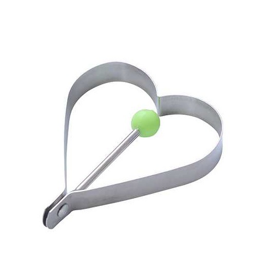 Stainless Steel Fried Egg Mold Artifact Fried Egg DIY Model Fried Egg Heart-shaped Poached Egg Rice Ball Grinding Set