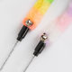 Cross-border new in stock flannel rainbow snake funny cat stick self-Hi pet supplies cat fun toys wholesale