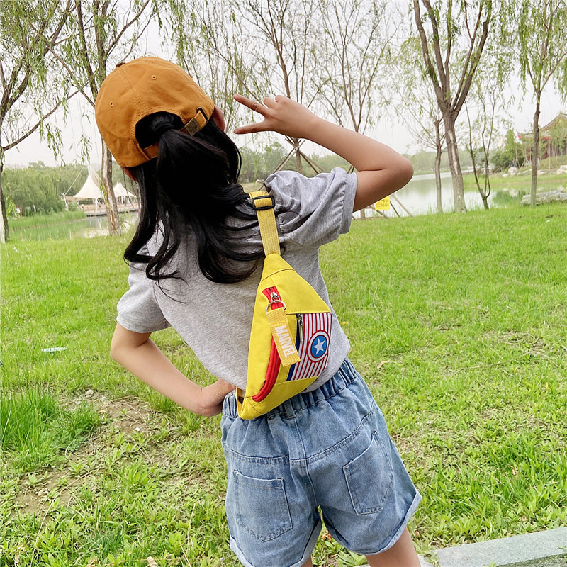 2023 New Mini Printed Shoulder Bag Cartoon Anime Waist Bag Crossbody Bag Cute Chest Bag Harajuku Style Neutral