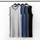 Modal Nightdress Men's Summer Thin Nightdress Dress Vest Large Size Desired Gown Loose Home Clothes