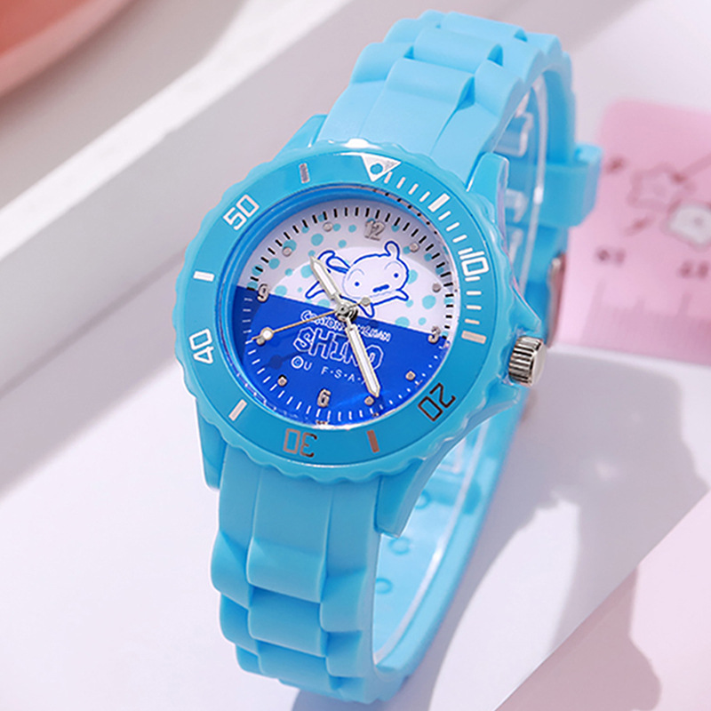 New crayon small new children's watches silicone watches quartz watches wholesale foreign trade watches supply