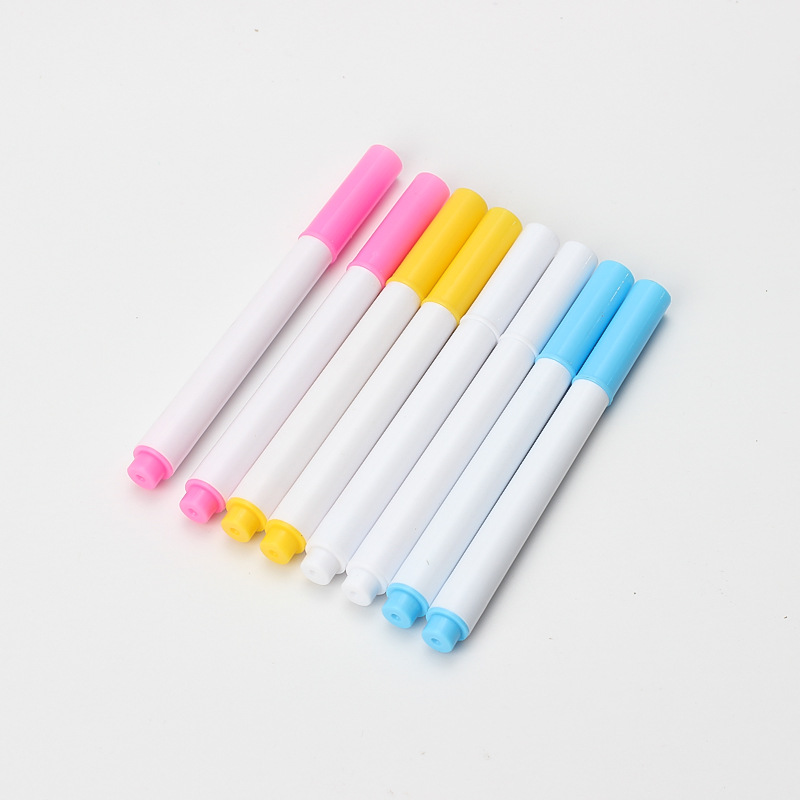 Cross stitch leather special water-soluble pen water-soluble water-eliminating pen 12-color fabric tailor stroke pen water-eliminating marker pen