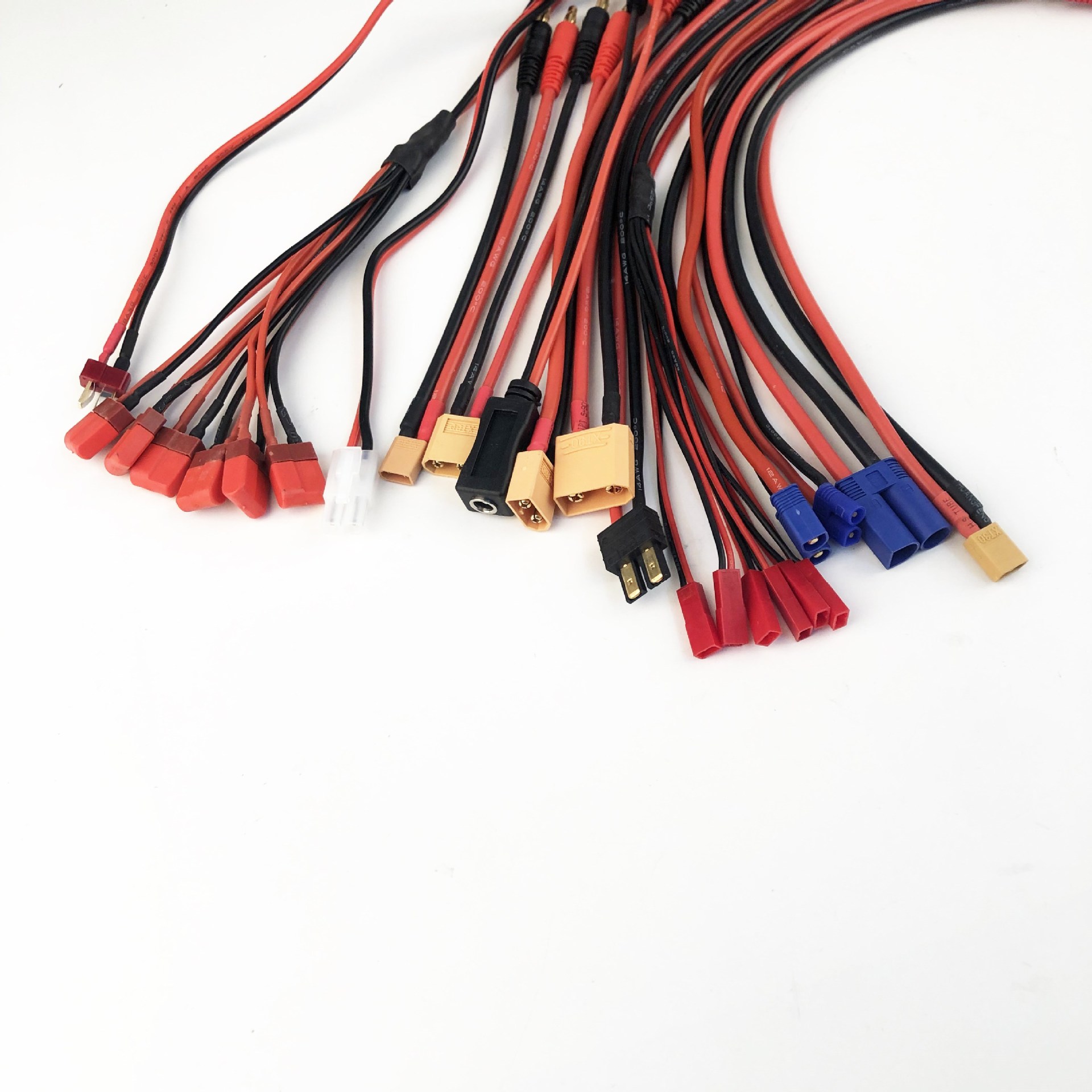 Aircraft model plug adapter cable 4.0mm banana head B6 line to T plug/XT60/EC2/EC5/Da Tian Gong/XT90