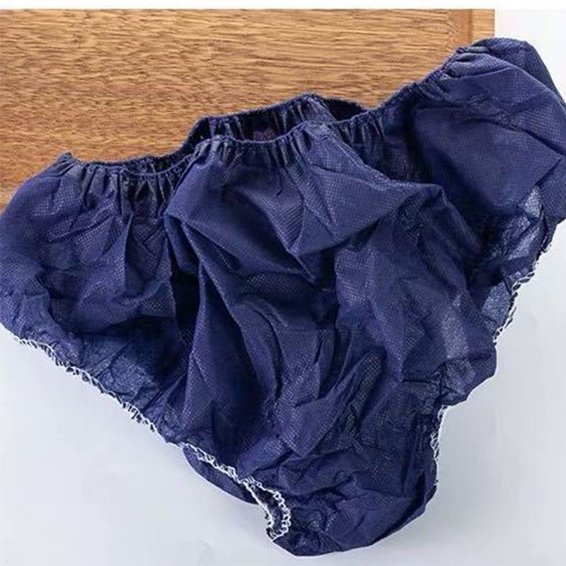 Sterile disposable underwear non-woven beauty SPA sweat sauna pants unisex breathable independent packaging
