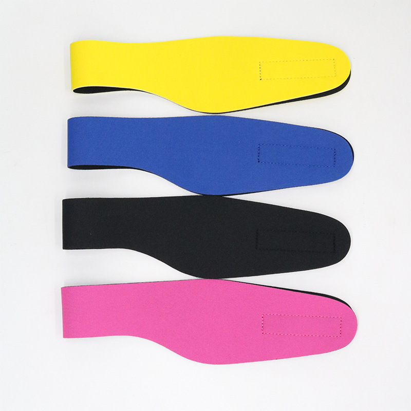 Manufacturers supply children's adult earmuffs swimming headband diving material bath water-proof water-proof fitness headband