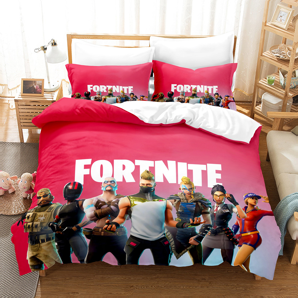 luxury-bedding-set---three-piece-duvet-cover-sheet-pillowcase---comfortable-soft-breathable-various-sizes-available