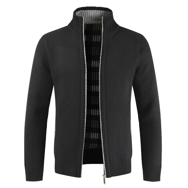 Amazon cross-border Men's foreign trade Men's sweater coat loose sweater men's casual youth knitted cardigan fashion