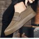 2025 spring new breathable men's bean shoes Korean fashion casual shoes young men's shoes trend single shoes