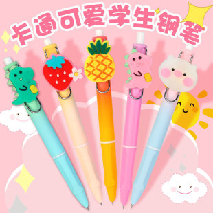 Wei Zhuang Press Pen Calligraphy Practice Pen Dark Tip Special Fine Students Daily Calligraphy Practice Writing Ink Sac Ink