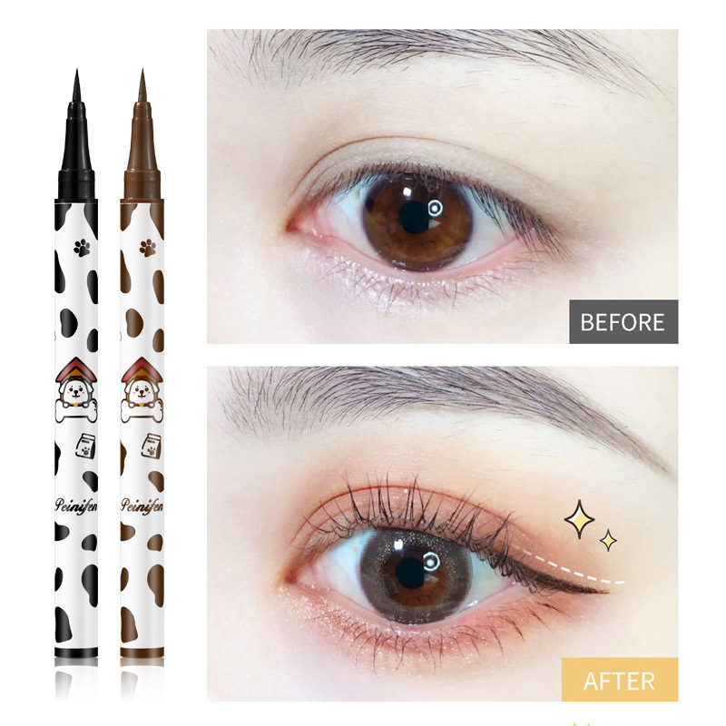 Penifen color eyeliner waterproof non-smudging long-lasting cross-border color eyeliner ultra-fine quick-drying eyeliner