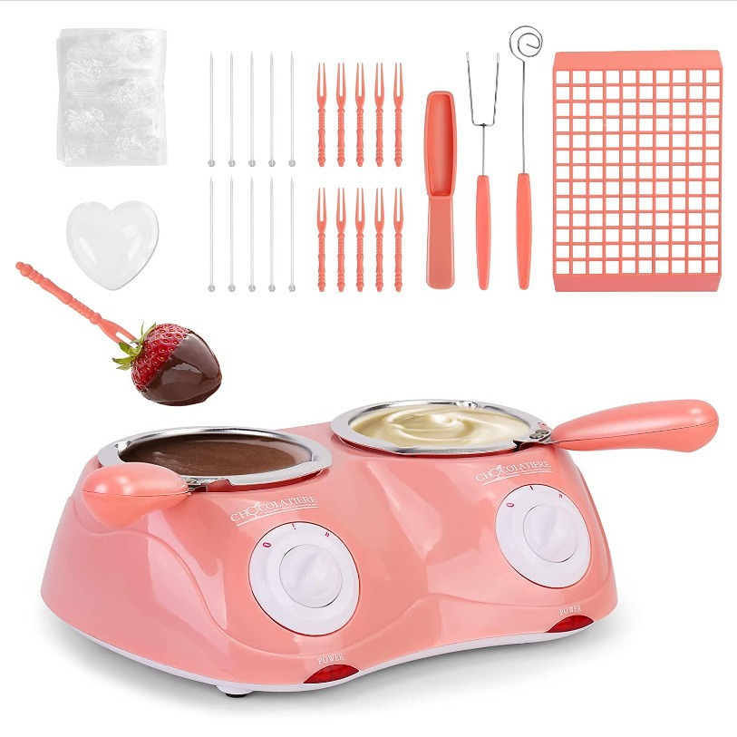 Chocolate Melting Furnace Small Pot Electric Heating Hot Pot Baking Mold Small Aluminum Pot