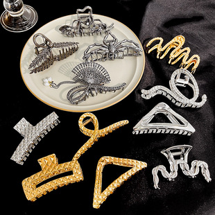 F261 Südkorea mode kreative zweig legierung seite clip fee geweih haarnadel mode persönlichkeit Prinzessin clip großhandel_voghion.com