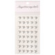 Hand account flash diamond sticker gold silver acrylic decorative mobile phone case makeup Collage crystal diy decorative small stickers