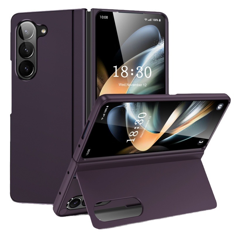 For Samsung Z Fold6 Folding Screen Phone Case Z FOLD5 Invisible Magnetic Bracket All-inclusive Drop-resistant Protective Cover