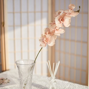 Phalaenopsis artificial flower non-woven artificial flower Phalaenopsis fake flower European table butterfly orchid wholesale and retail