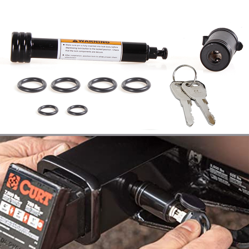 Cross-border car supplies trailer lock hook lock dumbbell pin lock 5/8 inch suitable for 2 inch receiver