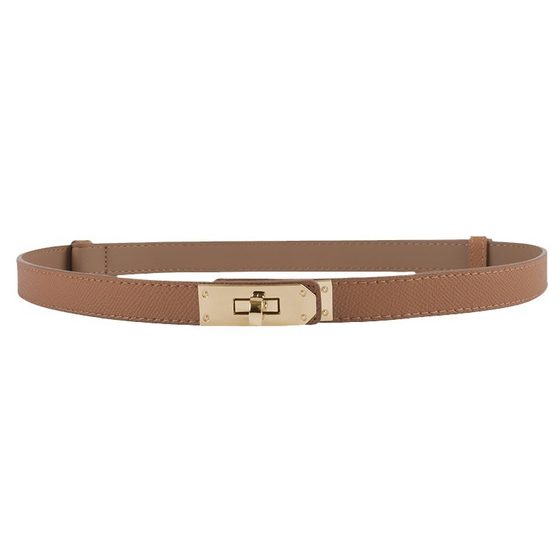 Women's High-end Belt Women's Fine Genuine Leather Fashionable Waist Decoration Waist Seal Cowhide Belt with dress All-match Decoration