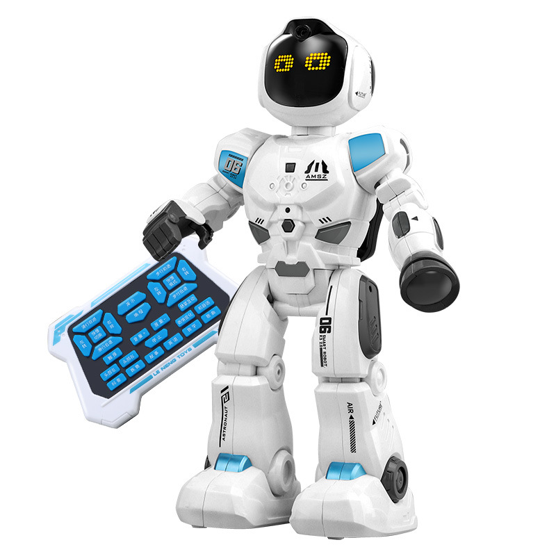 Remote control programming robot children's toy boy intelligent high-tech early English dancing electric robot dog