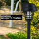 Solar mosquito lamp outdoor led electric shock Home Farm outdoor mosquito repellent mosquito lamp insecticidal garden lamp