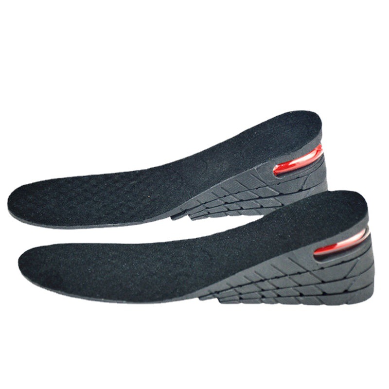Removable Heightening Insoles Air Cushion Women Men's Invisible Inner Heightening Cushion Shock Absorption Students Half Cushion Sports Full Mat Martin