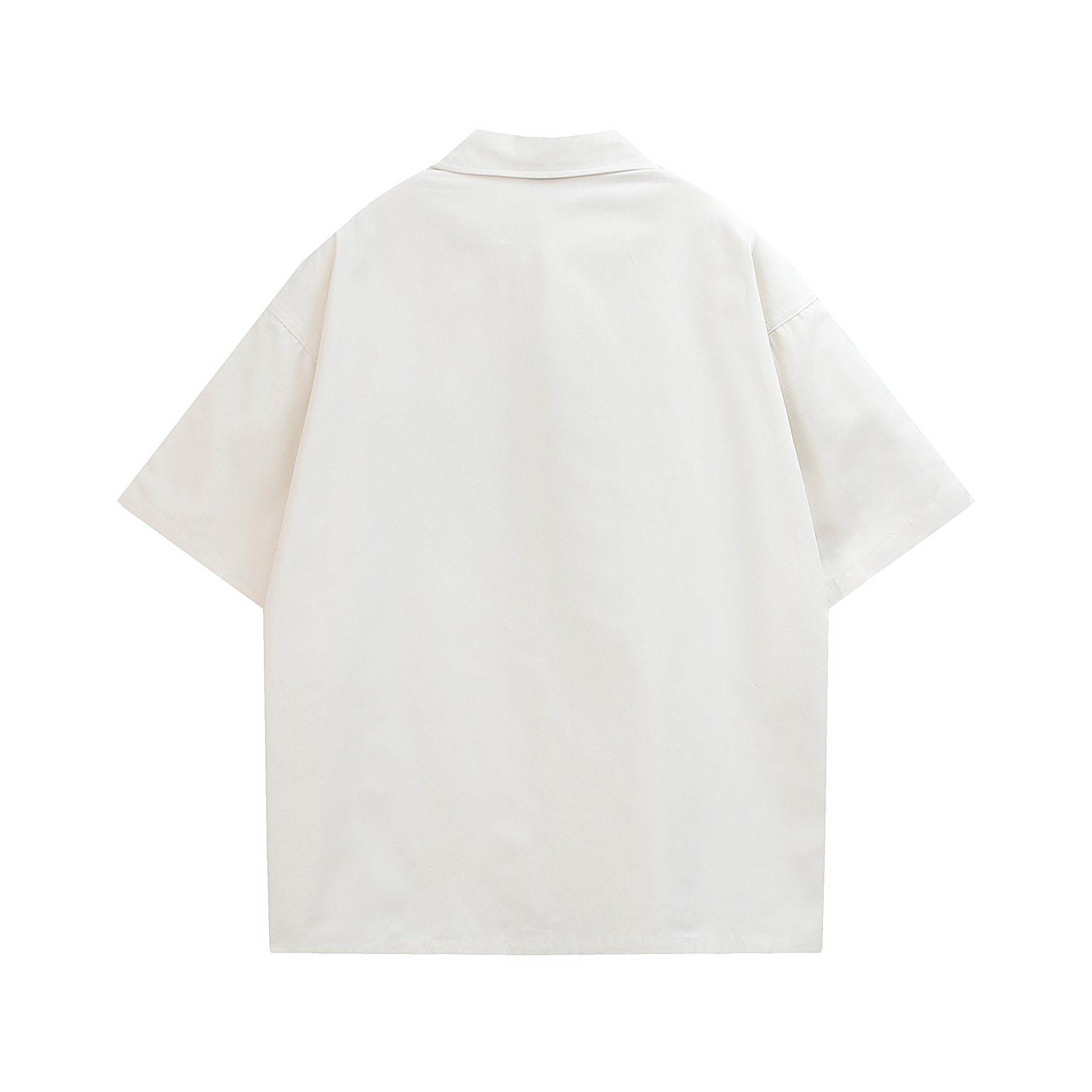 32 Pure Cotton Washable European and American Hip Hop Letter Short Sleeve Shirt Men's and Women's Fashion Brand bf Lazy Style Couple Casual Shirt