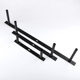 Wall Hanging Hidden Simple Support Black Invisible Concealed Partition Bracket Single Layer Shelf Metal Bracket