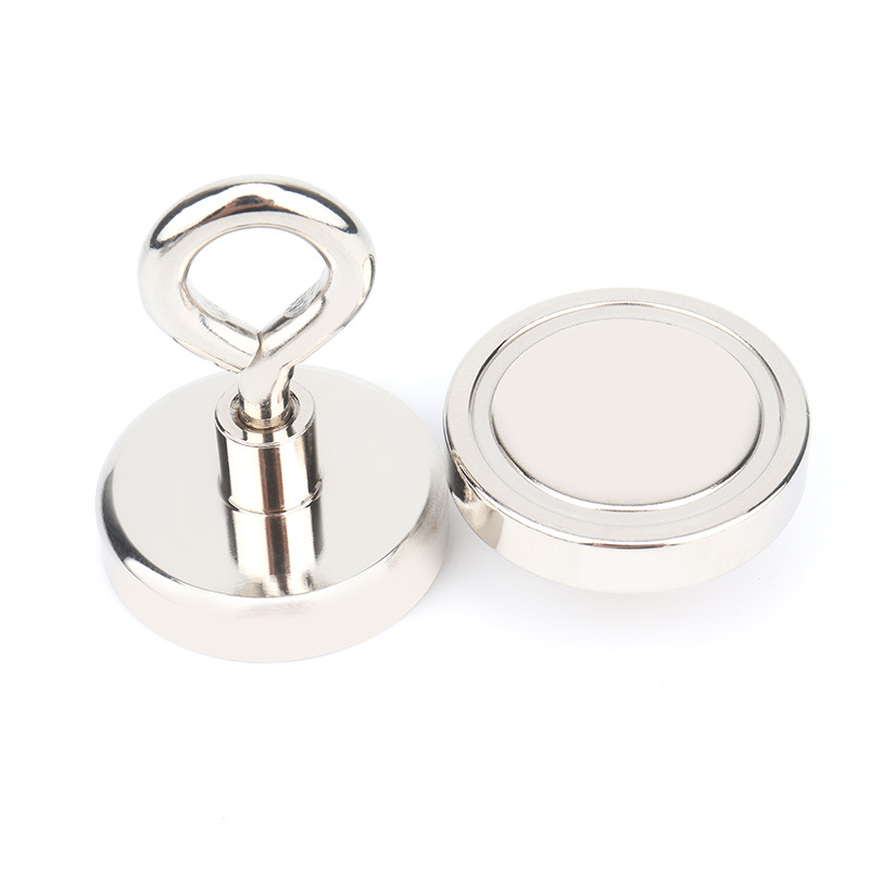 NdFeB strong magnetic hook round closed magnet hook magnet strong magnetic sheep eye sucker anti-collision magnet