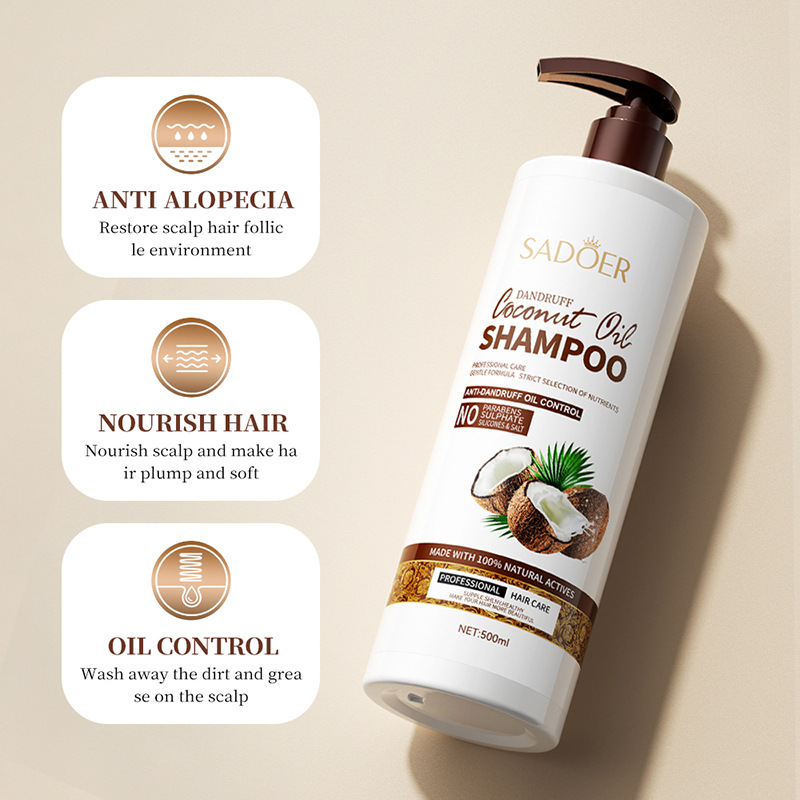 SADOER Coconut Series Moisturizing Body Soap Amino Acid Dandruff-removing Shampoo Hand Cream Hair Mash Cross-border Wash