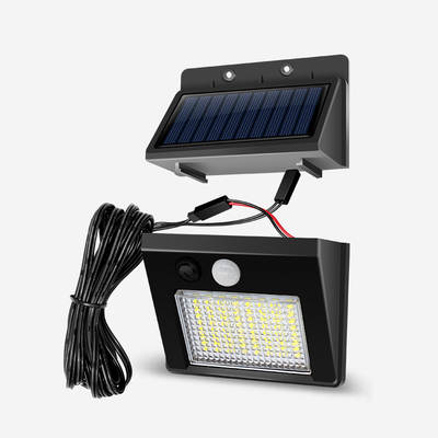 Split Solar Light 2.5 Rice Noodle Home Outdoor Induction Super Bright Waterproof LED New Countryside Courtyard Street Light