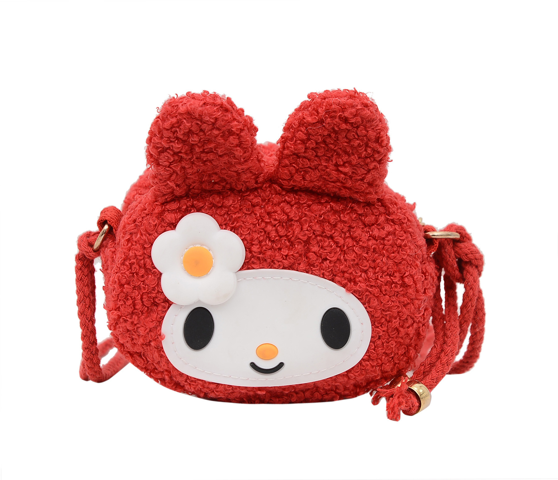 2023 New Cartoon Cute Children's Shoulder Crossbody Snack Plush Accessories Explosive Niche Cheap Trendy All-match Bag