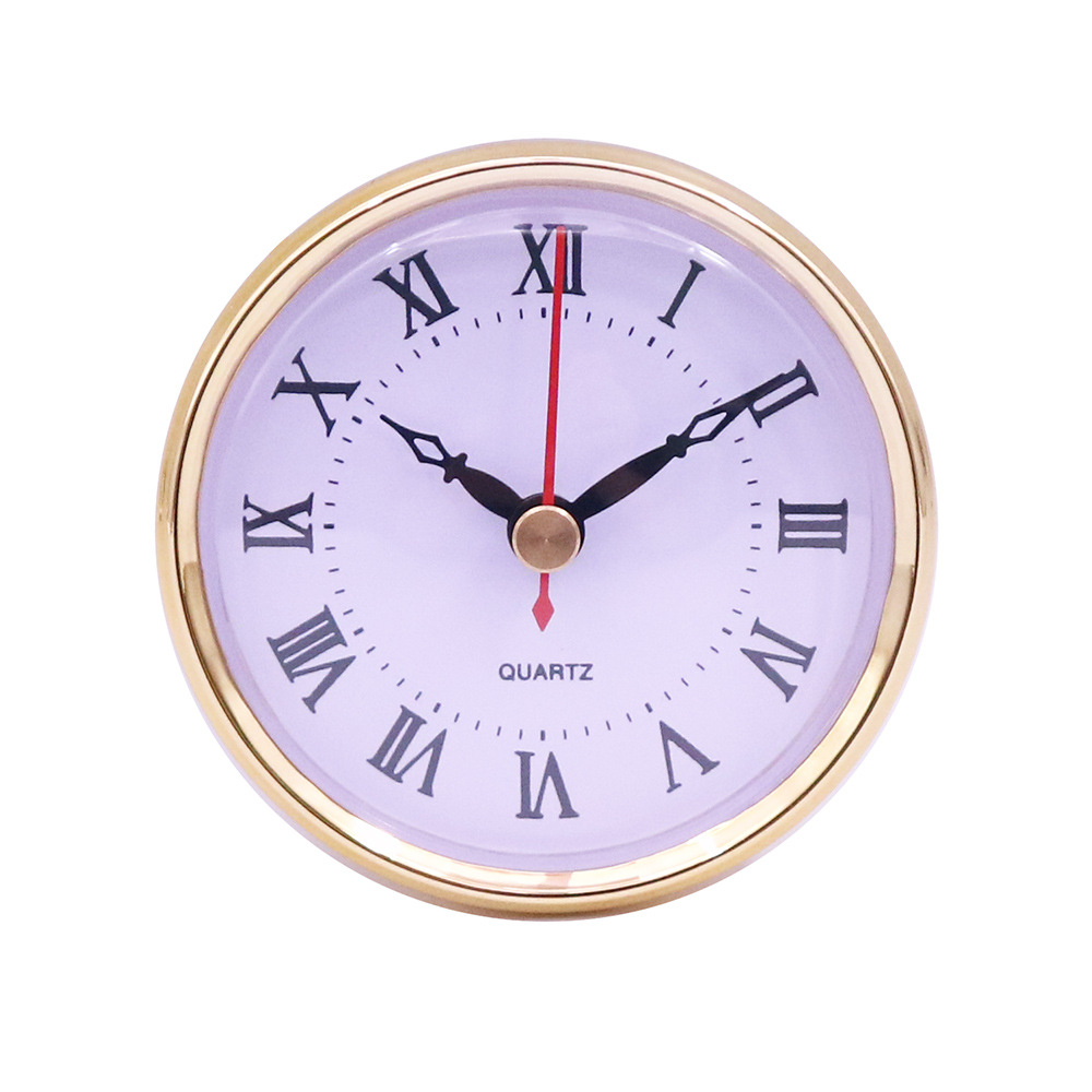 Cross-border in stock diy clock accessories embedded clock liner diameter 80mm quartz Hour