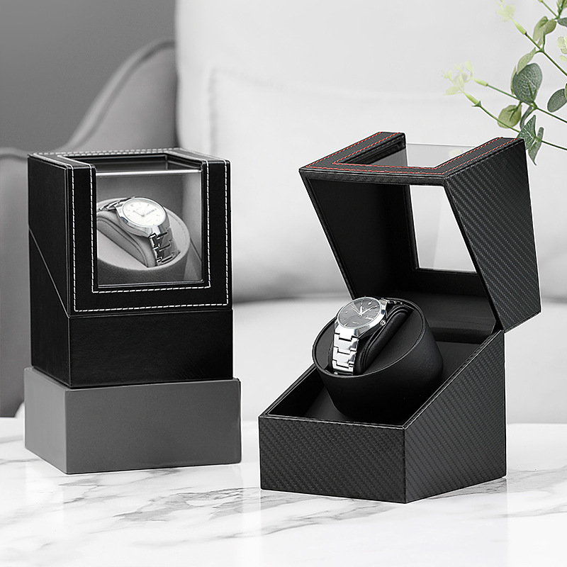 Mini single head electric watch box automatic winding watch box motor box USB interface watch shaker