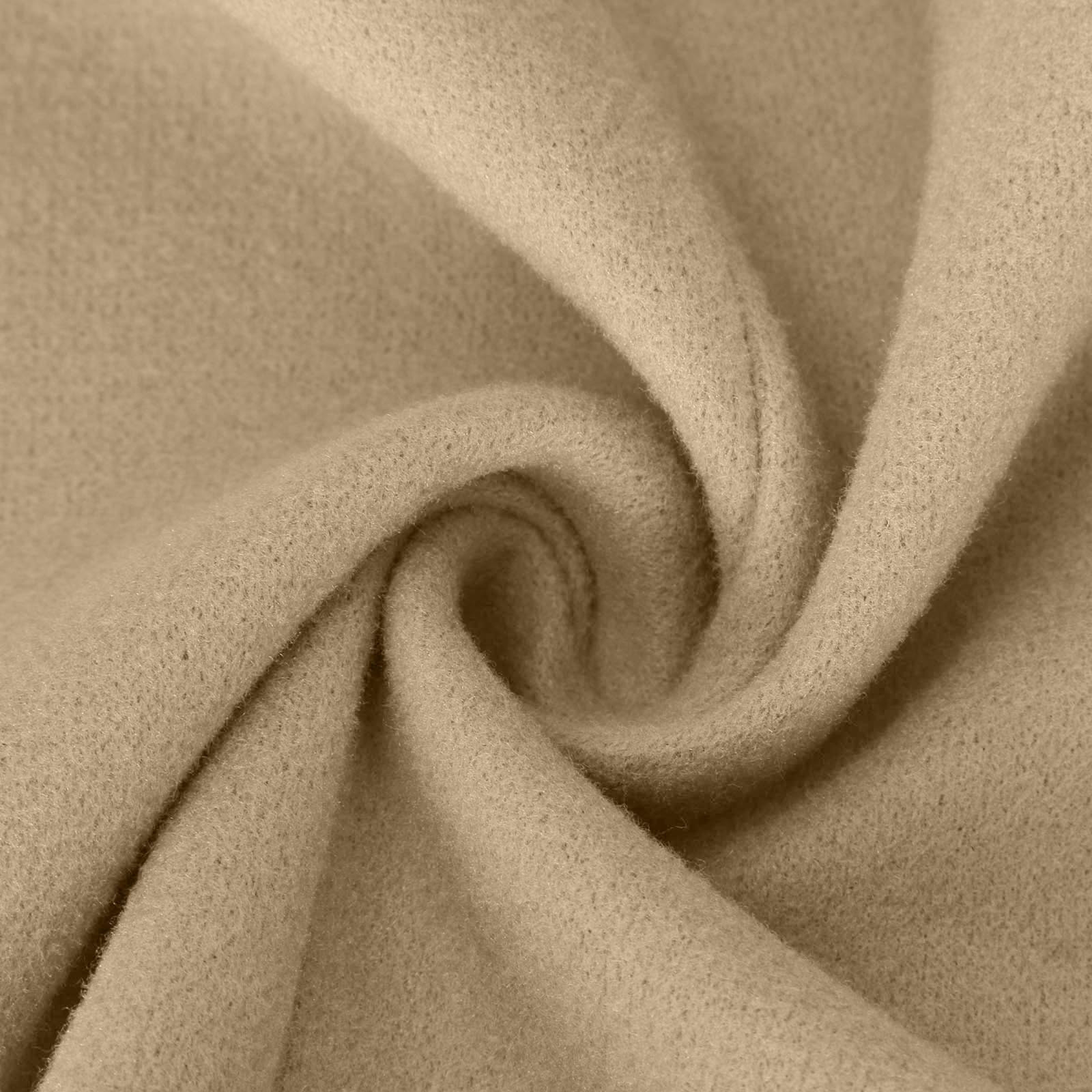 Woolen coat mid-length double-breasted long sleeve solid color woolen coat for women_voghion.com