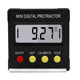 Black mini electronic digital display inclinometer slope level protractor magnetic angle ruler inclination box wholesale