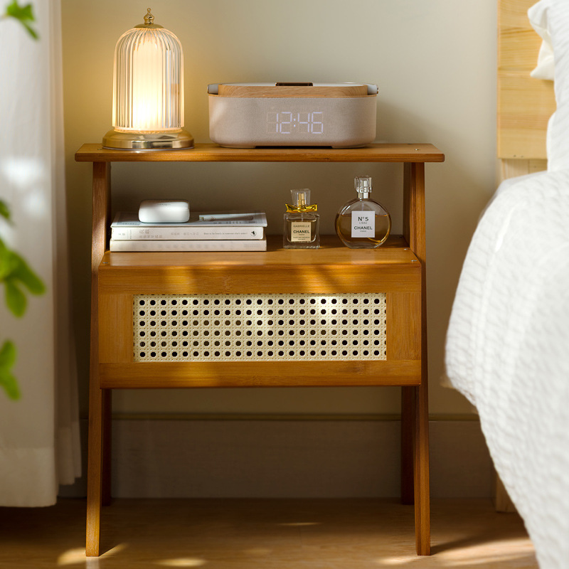 Bedside Table Bedroom Simple Modern Small Cabinet Simple Small Bedside Storage Cabinet Household New Storage Bedside Cabinet