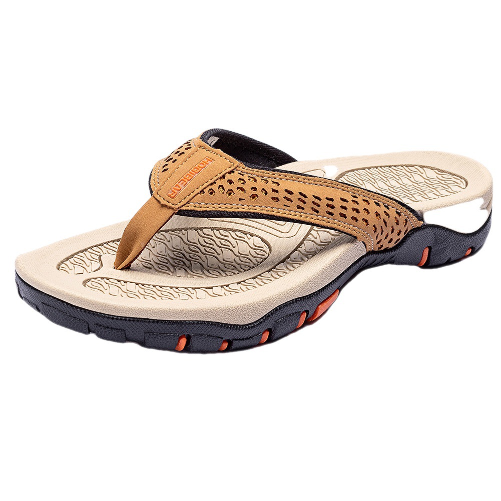 Fujian manufacturers flip-flops men's large men's slippers wholesale summer fashion outerwear new large size cross-border Men