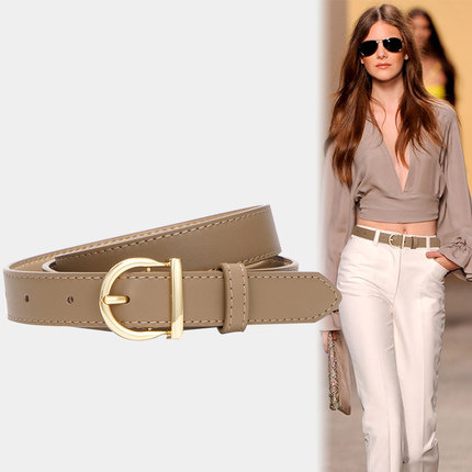 Belt women's all-match decorative jeans with suit ins trendy 2021 new popular Belt