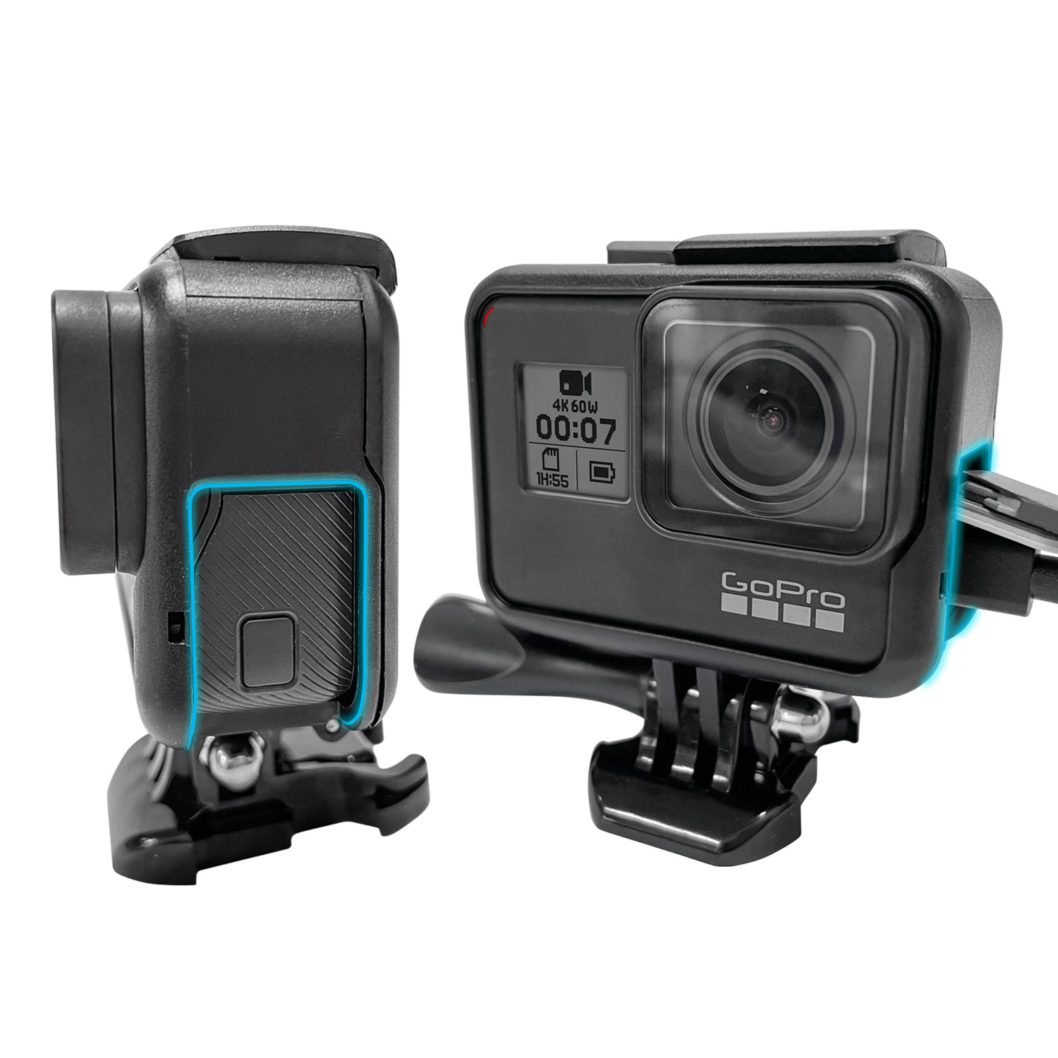 FOR GoPro hero7/6/5 camera bezel Gopro bezel anti-drop protective case Gopro accessories