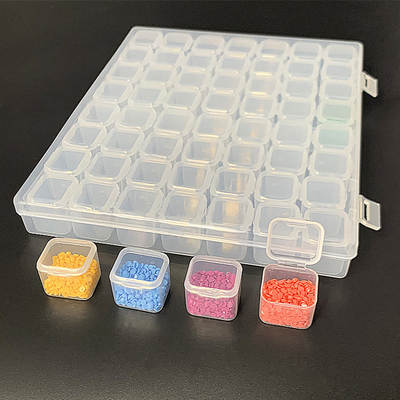 DIY Diamond painting tools nail jewelry loose beads storage box 28 grid detachable box 56 grid independent grid box