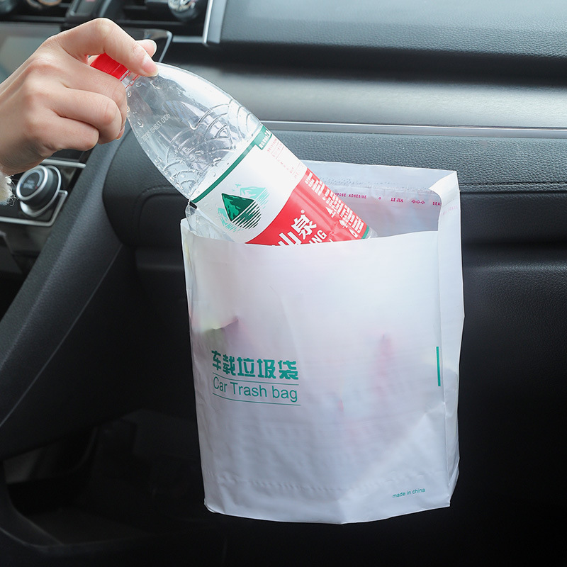 Large Car Garbage Bag Black Sticker Disposable Longhua PE Large Wrong Version Vertical Extra Large Thickening Conventional