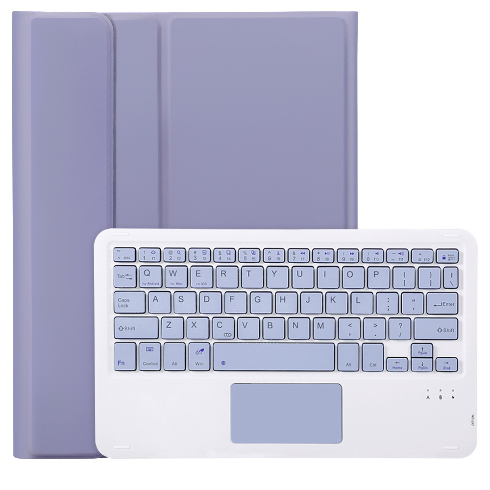 Suitable for Xiaomi 6 tablet protective case 5pro Bluetooth keyboard leather case Red Mi pad10.6 wonderful touch colorful backlight