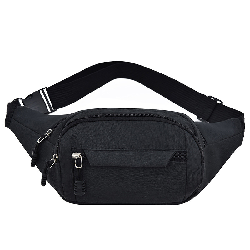 New Men's and Women's Outdoor Sports Mobile Phone Bag Multi-functional Casual Shoulder Crossbody Bag Stall Collection Multi-layer Waist Bag Batch