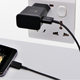 S8 fast charging charger is suitable for S6/S8/S9/10 fast charging head QC3.0 European and American standard plug