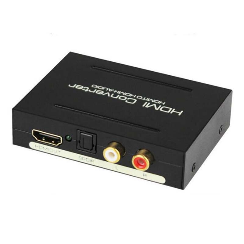 HDMI Audio splitter HDMI to HDMI + Audio + SPDIF + R/L analog Audio converter 4K wholesale