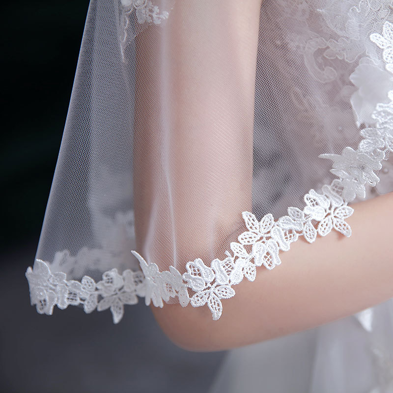 2021 spring and summer children's gauze shawl flower girl's dress accessories children's Cape diamond buckle White Red