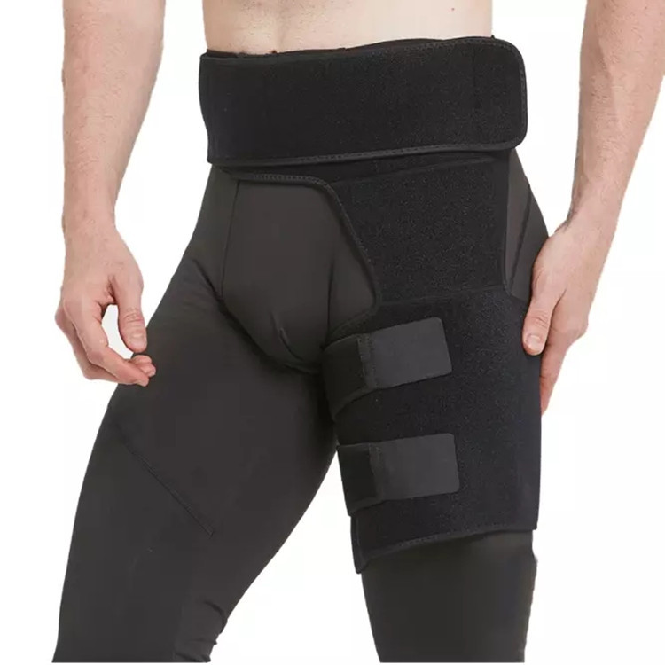 Cross-border Fitness Leg Protector Groin Belt Leg Protector Waist Protector Muscle Strake Protector Hip Belt Outdoor Mountaineering Sports Protector