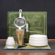 Matcha bowl bright white 7-piece color box