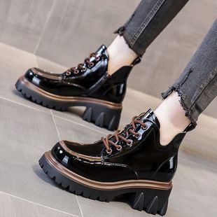 Martin boots for women 2022 Internet celebrity retro all-match short boots spring and autumn thick-soled women's foreign trade popular British boots New